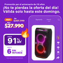 Parlante Portátil JBL Partybox Club 120